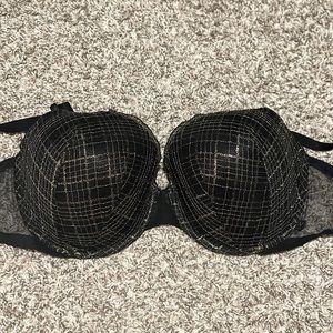 Black and gold Victoria secret bra